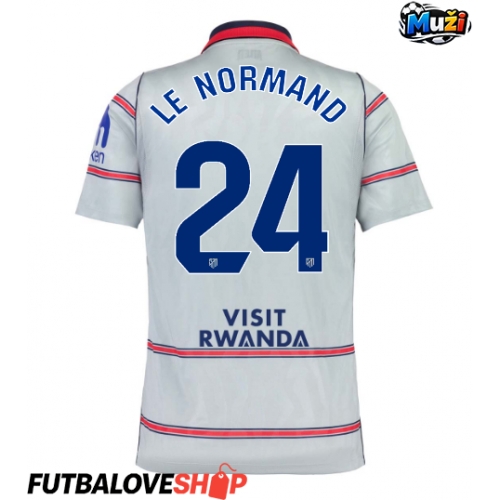 Dres Atletico Madrid Robin Le Normand #24 Tretina 2026-27 Krátky Rukáv